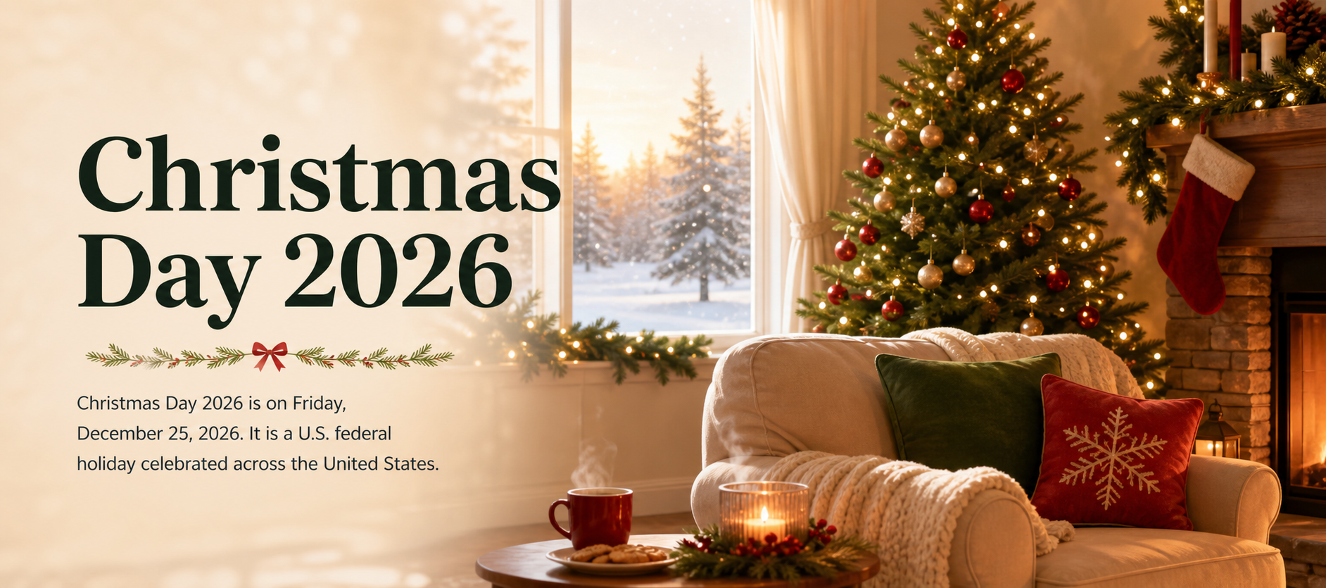 Christmas Day 2026 federal holiday image