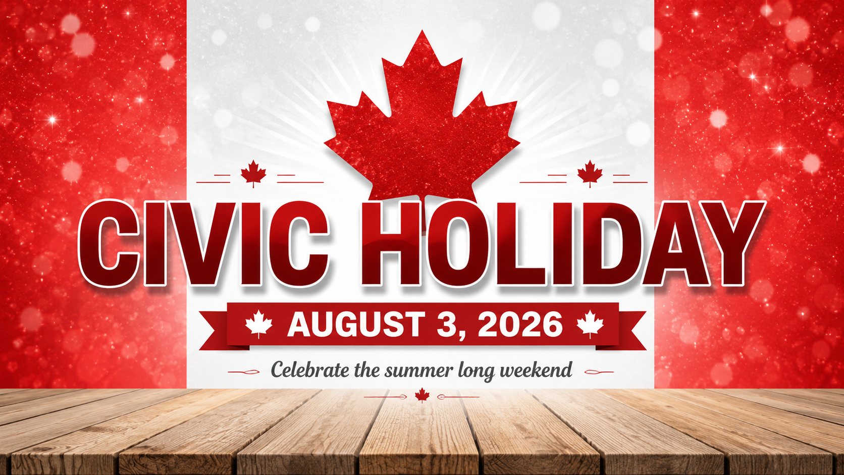 Civic Holiday 2026 Canada regional holiday image for the August long weekend